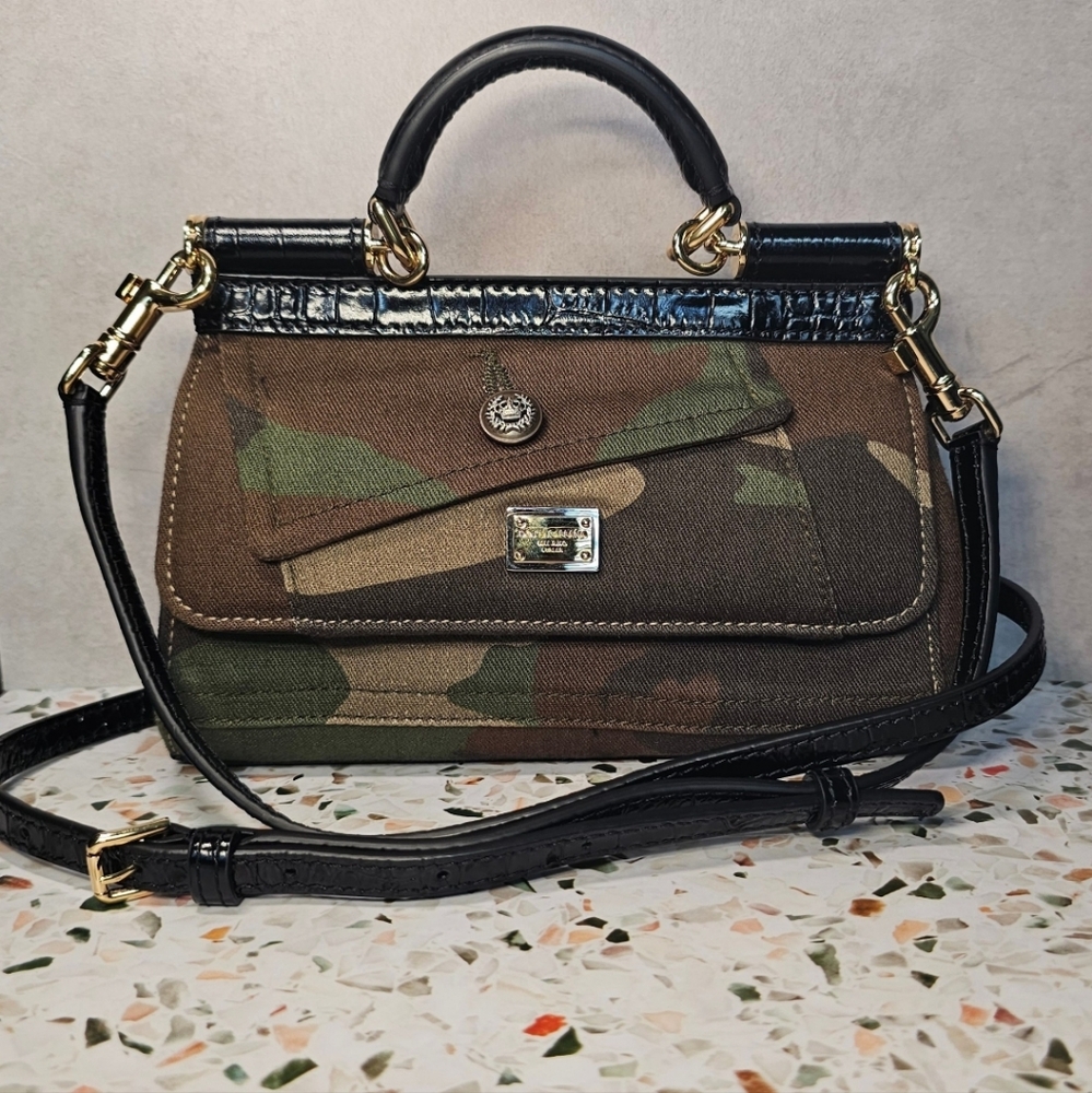 Dolce & Gabbana mini sicillian body cross purse